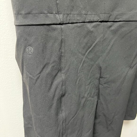 Lululemon Black Stretch Rib Pocketed Romper - Picture 7 of 8